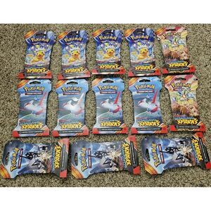 Pokémon Scarlet & Violet Surging Sparks Booster‎ Pack | NO CARDS | PACK ONLY x13